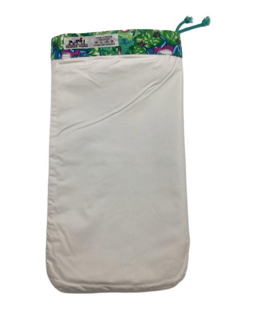 HERMES（エルメス）HERMES (エルメス) 巾着 グリーンの古着・服飾アイテム