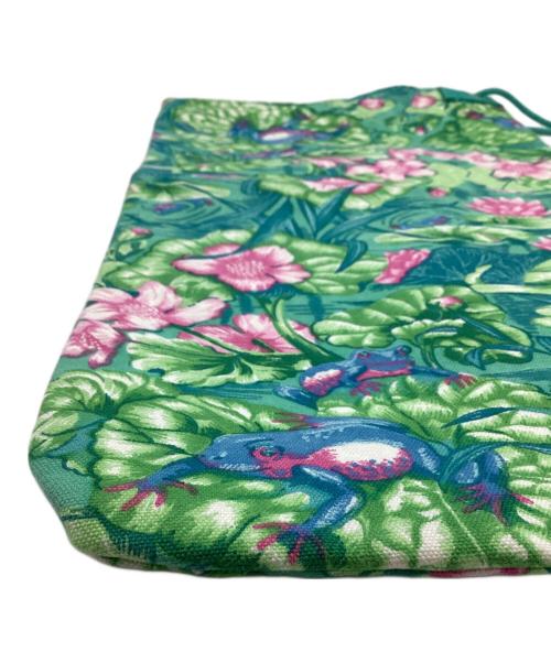 HERMES（エルメス）HERMES (エルメス) 巾着 グリーンの古着・服飾アイテム