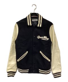 GALACTIKA JEANS スタジャン XXL 黒/ベージュ 中古・古着通販】galactika (ギャラクティカ) スタジャン ベージュ
