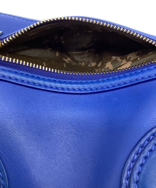 CELINE（セリーヌ）CELINE (セリーヌ) ラゲージ ミニショッパー ブルーの古着・服飾アイテム