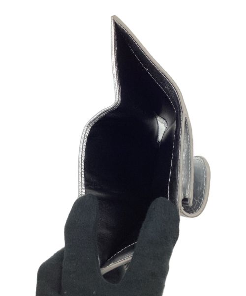 Chloe（クロエ）Chloe (クロエ) アルファベットスモールトリフォード（三つ折り財布） シルバーの古着・服飾アイテム