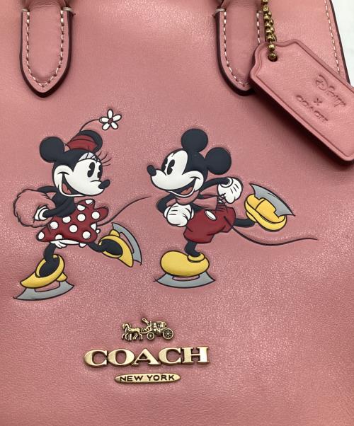 COACH（コーチ）COACH (コーチ) DISNEY (ディズニー) North South Mini Tote（ノース サウス ミニ トート） ピンクの古着・服飾アイテム