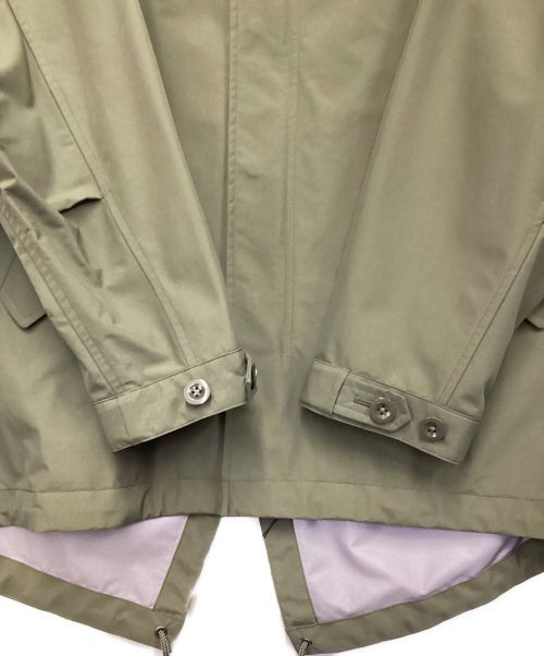 BLACK LABEL CRESTBRIDGE（ブラックレーベル クレストブリッジ）BLACK LABEL CRESTBRIDGE (ブラックレーベル クレストブリッジ) 3レイヤーテクニカルモッズブルゾン グリーン サイズ:Mの古着・服飾アイテム