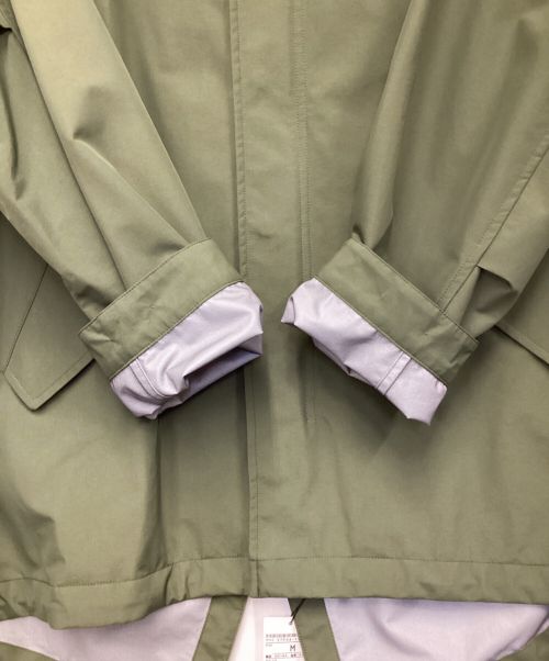 BLACK LABEL CRESTBRIDGE（ブラックレーベル クレストブリッジ）BLACK LABEL CRESTBRIDGE (ブラックレーベル クレストブリッジ) 3レイヤーテクニカルモッズブルゾン グリーン サイズ:Mの古着・服飾アイテム