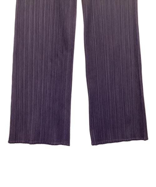 PLEATS PLEASE（プリーツプリーズ）PLEATS PLEASE (プリーツプリーズ) プリーツパンツ パープル サイズ:3の古着・服飾アイテム