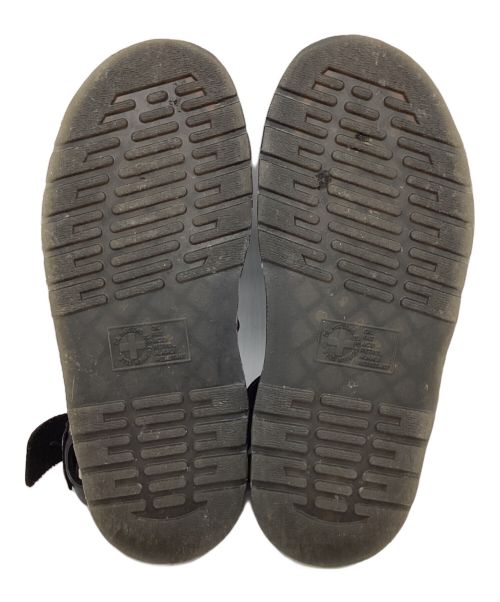 Dr.Martens（ドクターマーチン）Dr.Martens (ドクターマーチン) レザーサンダル ブラック サイズ:UK7の古着・服飾アイテム