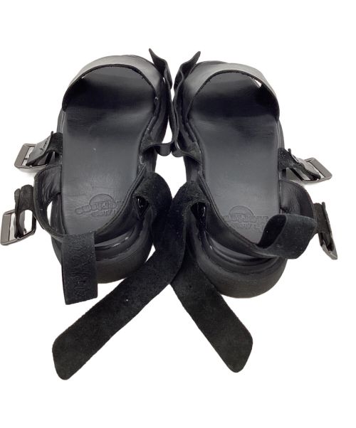Dr.Martens（ドクターマーチン）Dr.Martens (ドクターマーチン) レザーサンダル ブラック サイズ:UK7の古着・服飾アイテム