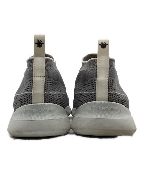 DIOR HOMME（ディオール オム）DIOR HOMME (ディオール オム) B21 ソックス スニーカー グレー×ホワイト サイズ:40の古着・服飾アイテム