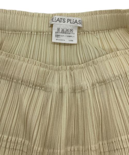 PLEATS PLEASE（プリーツプリーズ）PLEATS PLEASE (プリーツプリーズ) プリーツスカート ベージュ サイズ:3の古着・服飾アイテム