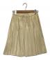 PLEATS PLEASE（プリーツプリーズ）の古着「プリーツスカート」｜ベージュ