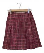 PLEATS PLEASEプリーツプリーズ）の古着「スカート」｜ピンク