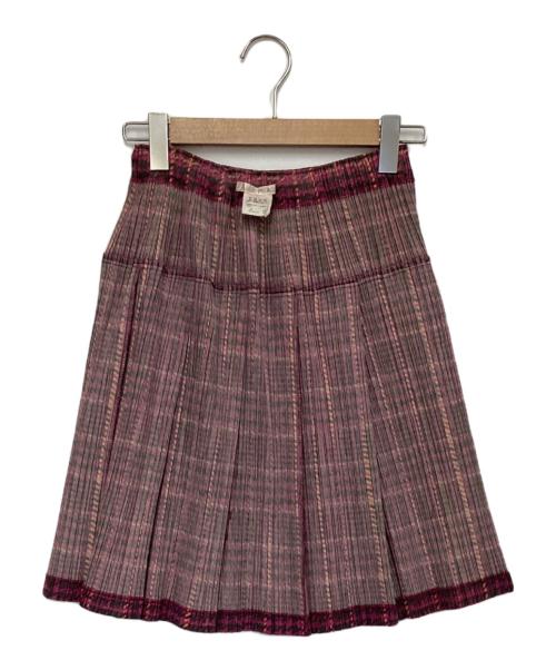 PLEATS PLEASE（プリーツプリーズ）PLEATS PLEASE (プリーツプリーズ) スカート ピンク サイズ:1の古着・服飾アイテム