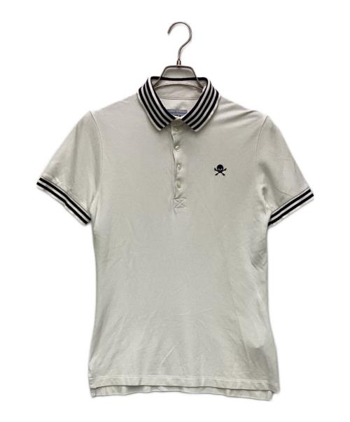 Vivienne Westwood man（ヴィヴィアン ウェストウッド マン）Vivienne Westwood man (ヴィヴィアン ウェストウッド マン) スカル ポロシャツ ホワイト サイズ:Sの古着・服飾アイテム