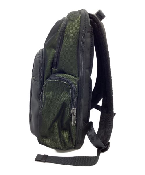 TUMI（トゥミ）TUMI (トゥミ) Alpha Bravo Nellis（アルファ ブラヴォ ネリス）リュック オリーブ×ブラックの古着・服飾アイテム