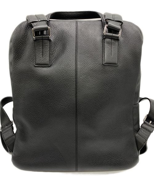 TOD'S（トッズ）TOD'S (トッズ) レザーリュック ブラックの古着・服飾アイテム
