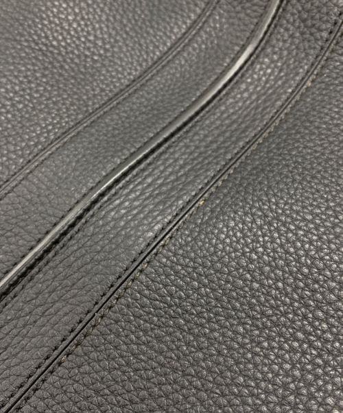 TOD'S（トッズ）TOD'S (トッズ) レザーリュック ブラックの古着・服飾アイテム