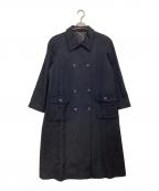 Cathelinカトラン）の古着「カシミヤコート」｜ブラック