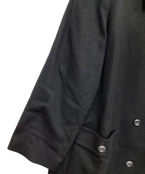 Cathelin（カトラン）Cathelin (カトラン) カシミヤコート ブラック サイズ:9ARの古着・服飾アイテム