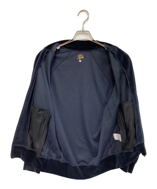 Needles（ニードルズ）Needles (ニードルズ) Velour Rib Track Jacket（ベロア リブ トラック ジャケット） ネイビー サイズ:XSの古着・服飾アイテム