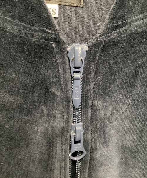 Needles（ニードルズ）Needles (ニードルズ) Velour Rib Track Jacket（ベロア リブ トラック ジャケット） ネイビー サイズ:XSの古着・服飾アイテム