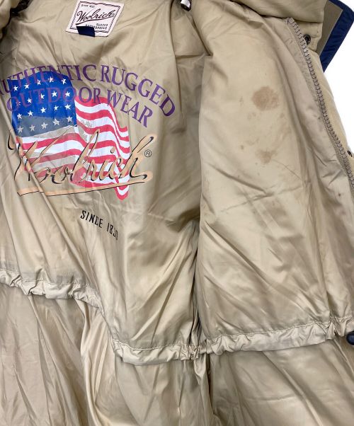 WOOLRICH（ウールリッチ）WOOLRICH (ウールリッチ) ダウンパーカー ベージュ サイズ:Mの古着・服飾アイテム