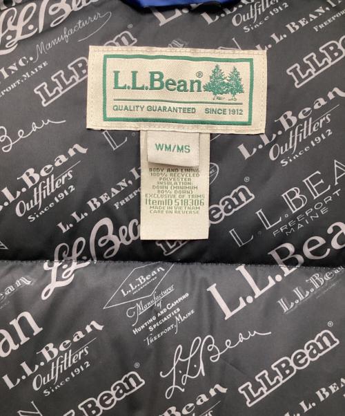 L.L.Bean（エルエルビーン）L.L.Bean (エルエルビーン) ビーンズ  トレイル モデル ダウン ベスト ’82 ブルー サイズ:WM/MSの古着・服飾アイテム