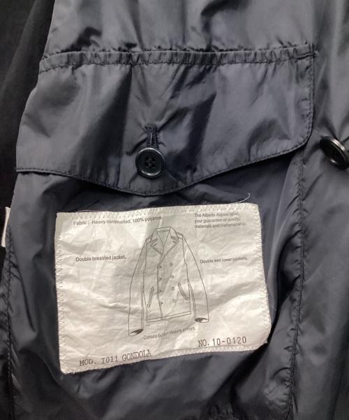 ASPESI（アスペジ）ASPESI (アスペジ) GONDOLA（ゴンドラ）ダブルブレストジャケット ブラック サイズ:Lの古着・服飾アイテム