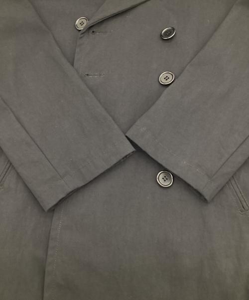 ASPESI（アスペジ）ASPESI (アスペジ) GONDOLA（ゴンドラ）ダブルブレストジャケット ブラック サイズ:Lの古着・服飾アイテム