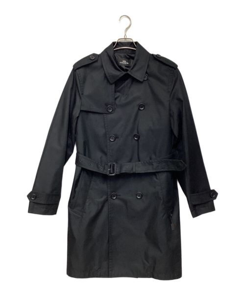 COACH（コーチ）COACH (コーチ) トレンチコート ブラック サイズ:S　175/96Aの古着・服飾アイテム
