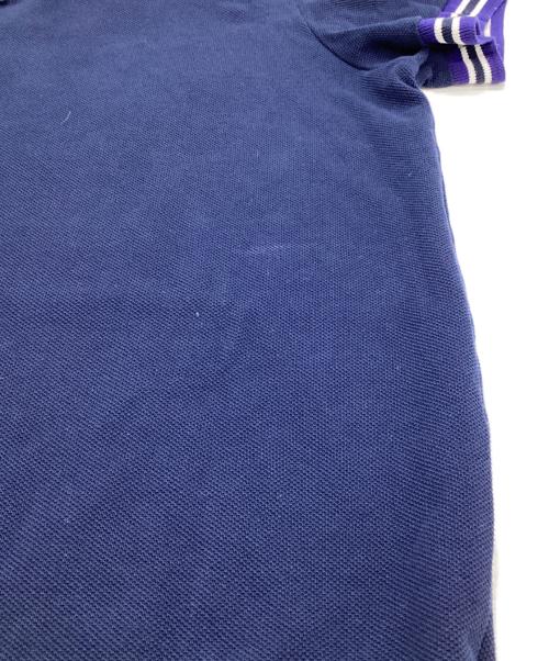 MONCLER（モンクレール）MONCLER (モンクレール) MAGLIA POLO MANICA CORTA（マリア ポロ マニカ クルト）ポロシャツ ブルー サイズ:Sの古着・服飾アイテム