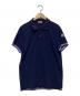 MONCLER（モンクレール）の古着「MAGLIA POLO MANICA CORTA（マリア ポロ マニカ クルト）ポロシャツ」｜ブルー