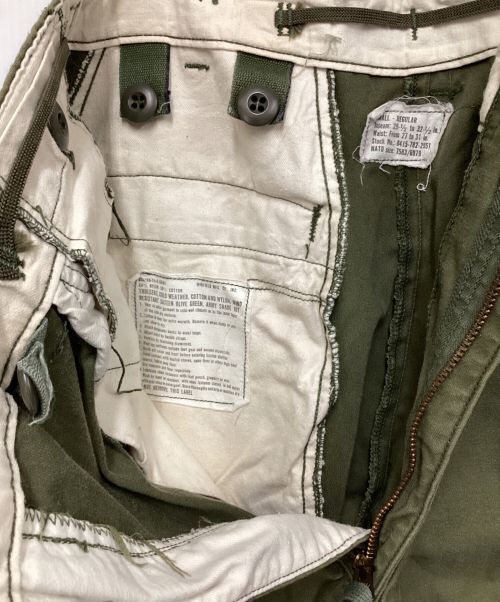 WINFIELD MFG（ウィンフィールド）WINFIELD MFG (ウィンフィールド) M-65パンツ グリーン サイズ:SMALL-REGULARの古着・服飾アイテム