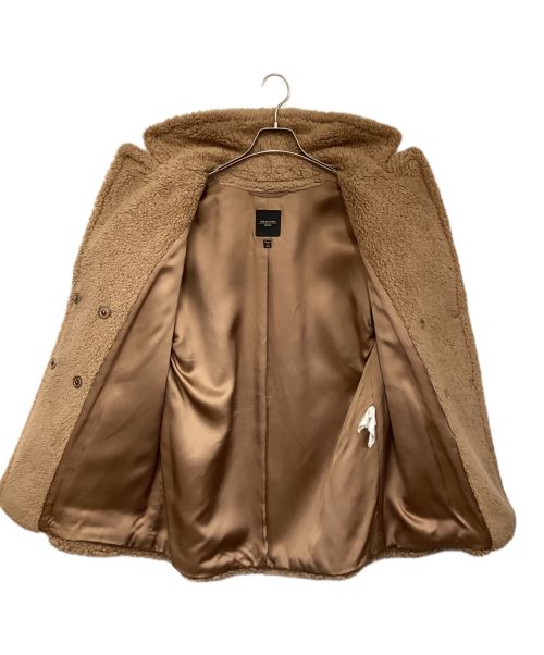 WEEKEND Max Mara（ウィークエンド マックスマーラ）WEEKEND Max Mara (ウィークエンド マックスマーラ) テディベア コート ブラウン サイズ:36の古着・服飾アイテム