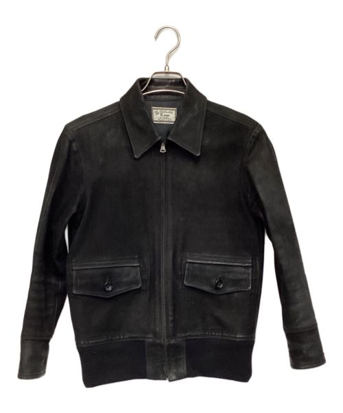 Rags McGREGOR（ラグスマックレガー）Rags McGREGOR (ラグスマックレガー) レザージャケット ブラック サイズ:Sの古着・服飾アイテム