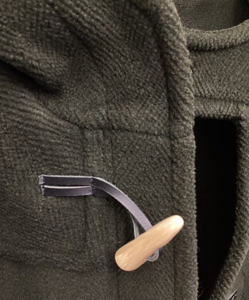 INVERTERE（インバーティア）INVERTERE (インバーティア) ヘリンボーン ダッフルコート グリーン サイズ:表記無の古着・服飾アイテム