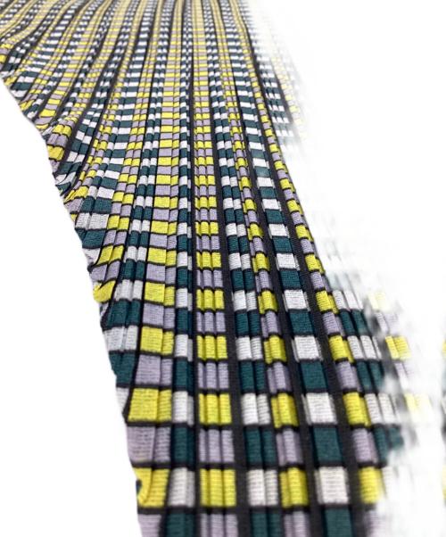 PLEATS PLEASE（プリーツプリーズ）PLEATS PLEASE (プリーツプリーズ) カットソー グリーン サイズ:03の古着・服飾アイテム