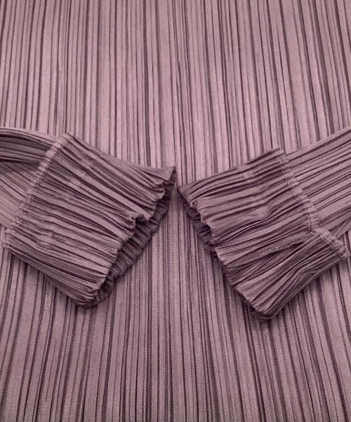 PLEATS PLEASE（プリーツプリーズ）PLEATS PLEASE (プリーツプリーズ) カットソー ブラウン サイズ:3の古着・服飾アイテム