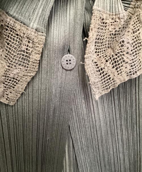 PLEATS PLEASE（プリーツプリーズ）PLEATS PLEASE (プリーツプリーズ) カーディガン ブラウン サイズ:3の古着・服飾アイテム