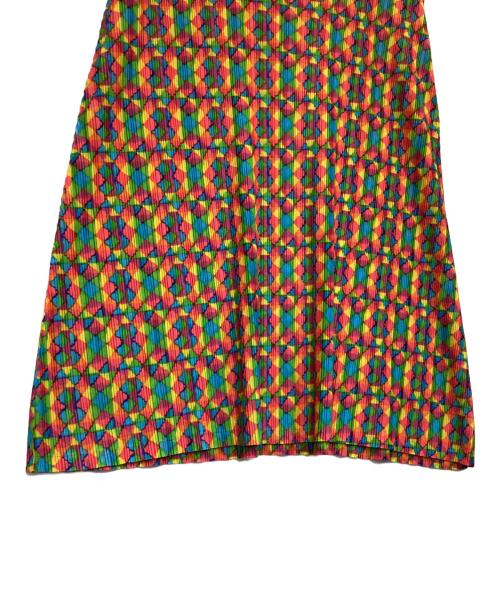 PLEATS PLEASE（プリーツプリーズ）PLEATS PLEASE (プリーツプリーズ) ノースリーブカットソー マルチカラー サイズ:3の古着・服飾アイテム