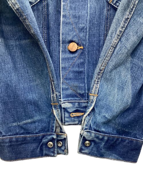 Wrangler（ラングラー）Wrangler (ラングラー) デニムジャケット インディゴ サイズ:不明（タグ欠損）の古着・服飾アイテム