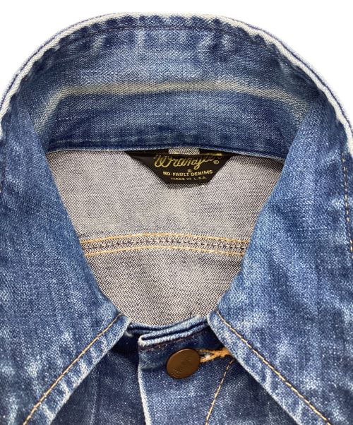 Wrangler（ラングラー）Wrangler (ラングラー) デニムジャケット インディゴ サイズ:不明（タグ欠損）の古着・服飾アイテム