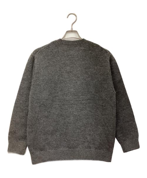 Yonetomi（ヨネトミ）Yonetomi (ヨネトミ) A SWEATER IS ORDINARY（セーターはふつうのもの。） グレー サイズ:2の古着・服飾アイテム
