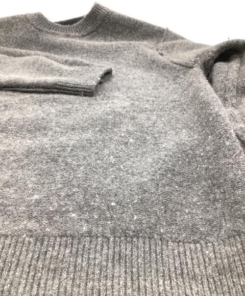 Yonetomi（ヨネトミ）Yonetomi (ヨネトミ) A SWEATER IS ORDINARY（セーターはふつうのもの。） グレー サイズ:2の古着・服飾アイテム