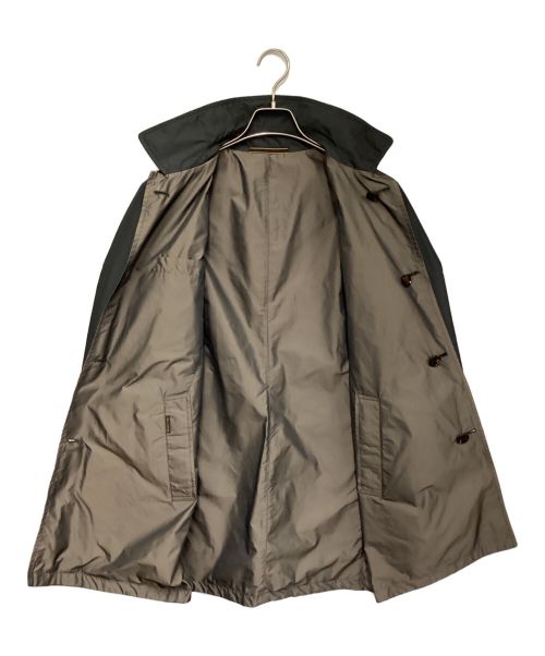 MOORER（ムーレー）MOORER (ムーレー) MURAY-KM ポリエステル ナイロン リバーシブル ステンカラーコート ネイビー サイズ:46の古着・服飾アイテム