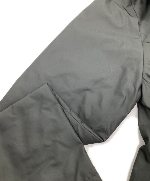 MOORER（ムーレー）MOORER (ムーレー) MURAY-KM ポリエステル ナイロン リバーシブル ステンカラーコート ネイビー サイズ:46の古着・服飾アイテム