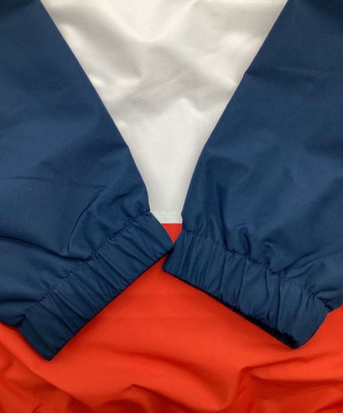 MICHAEL KORS（マイケル・コース）MICHAEL KORS (マイケルコース) ellesse (エレッセ) ハーフジップブルゾン レッド×ネイビー サイズ:Sの古着・服飾アイテム