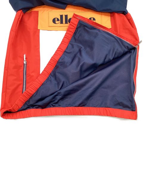 MICHAEL KORS（マイケル・コース）MICHAEL KORS (マイケルコース) ellesse (エレッセ) ハーフジップブルゾン レッド×ネイビー サイズ:Sの古着・服飾アイテム