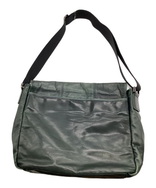 BURBERRY BLACK LABEL（バーバリーブラックレーベル）BURBERRY BLACK LABEL (バーバリーブラックレーベル) メッセンジャーバッグ グリーンの古着・服飾アイテム