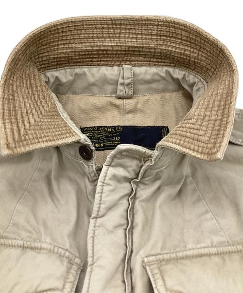 POLO JEANS CO.（ポロジーンズカンパニー）POLO JEANS CO. (ポロジーンズカンパニー) ハンティングジャケット ベージュ サイズ:XLの古着・服飾アイテム