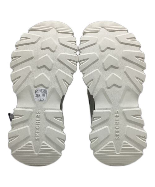 SKECHERS（スケッチャーズ）SKECHERS (スケッチャーズ) UNO CHAOS（ウノ カオス）スニーカー ホワイト サイズ:24.5cmの古着・服飾アイテム